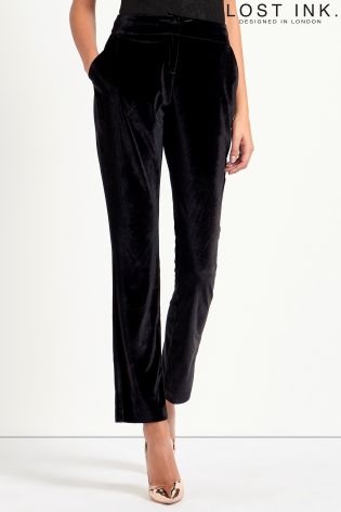 Lost Ink Velvet Trousers